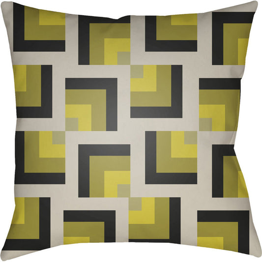 Moderne Pillow - 9915 by Livabliss. Made from front: 100% polyester, back: 100% polyester in a modern style.