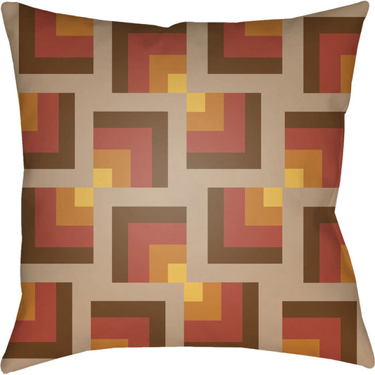 Moderne Pillow - 9915 by Livabliss. Made from front: 100% polyester, back: 100% polyester in a modern style.