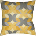 Moderne Indoor/Outdoor Pillow by Livabliss. Made from front: 100% polyester, back: 100% polyester in a modern style.