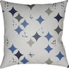 Light Gray, Navy, Dark Blue, Black, Dark Green / 18" x 18"