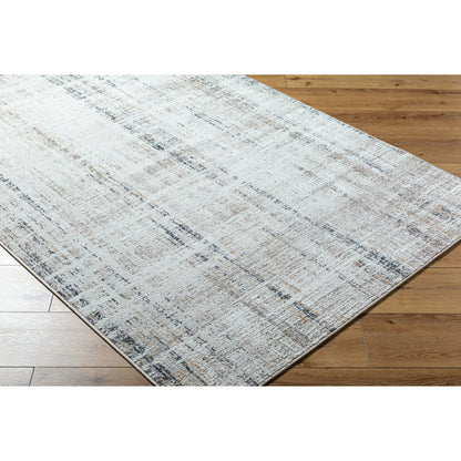 Mood Rug - 524963 by Livabliss in taupe, white, mustard, charcoal, light gray, light brown. Made from face: 70% polypropylene, 30% polyester, warp: 100% cotton in a unique style.