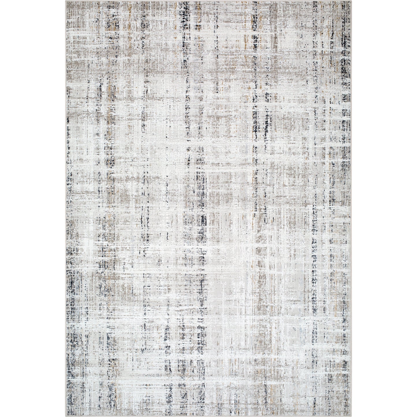 001 SI-2132441 | Primary Silo | Mood Rug - 524963 by Livabliss in taupe, white, mustard, charcoal, light gray, light brown. Made from face: 70% polypropylene, 30% polyester, warp: 100% cotton in a unique style.