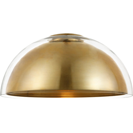 Lusi 24" Flush Mount by Visual Comfort & Co.. Made from brass in a unique style.