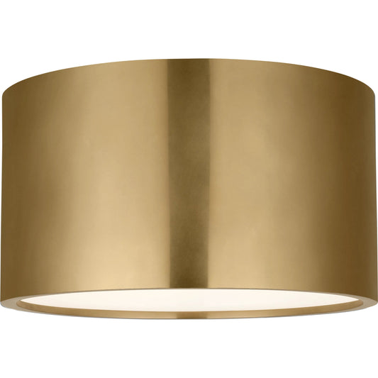 Dola 13" Flush Mount by Visual Comfort & Co.. Made from brass in a transitional style.