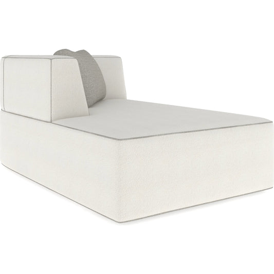 Marbella Chaise by Caracole in lucent bronze metallic paint. Made from unique in a unique style.