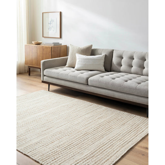 Mardin Rug - 477759 by Livabliss in light beige. Made from face: 100% wool in a unique style.