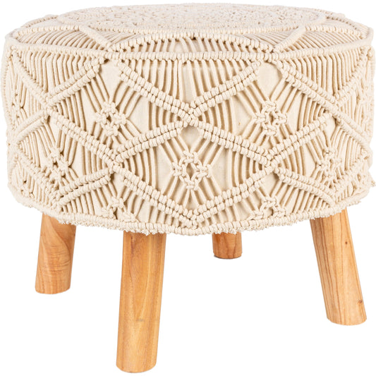 Mandala - 30809 by Livabliss in light beige. Made from cotton, wood in a cottage & farmhouse style.