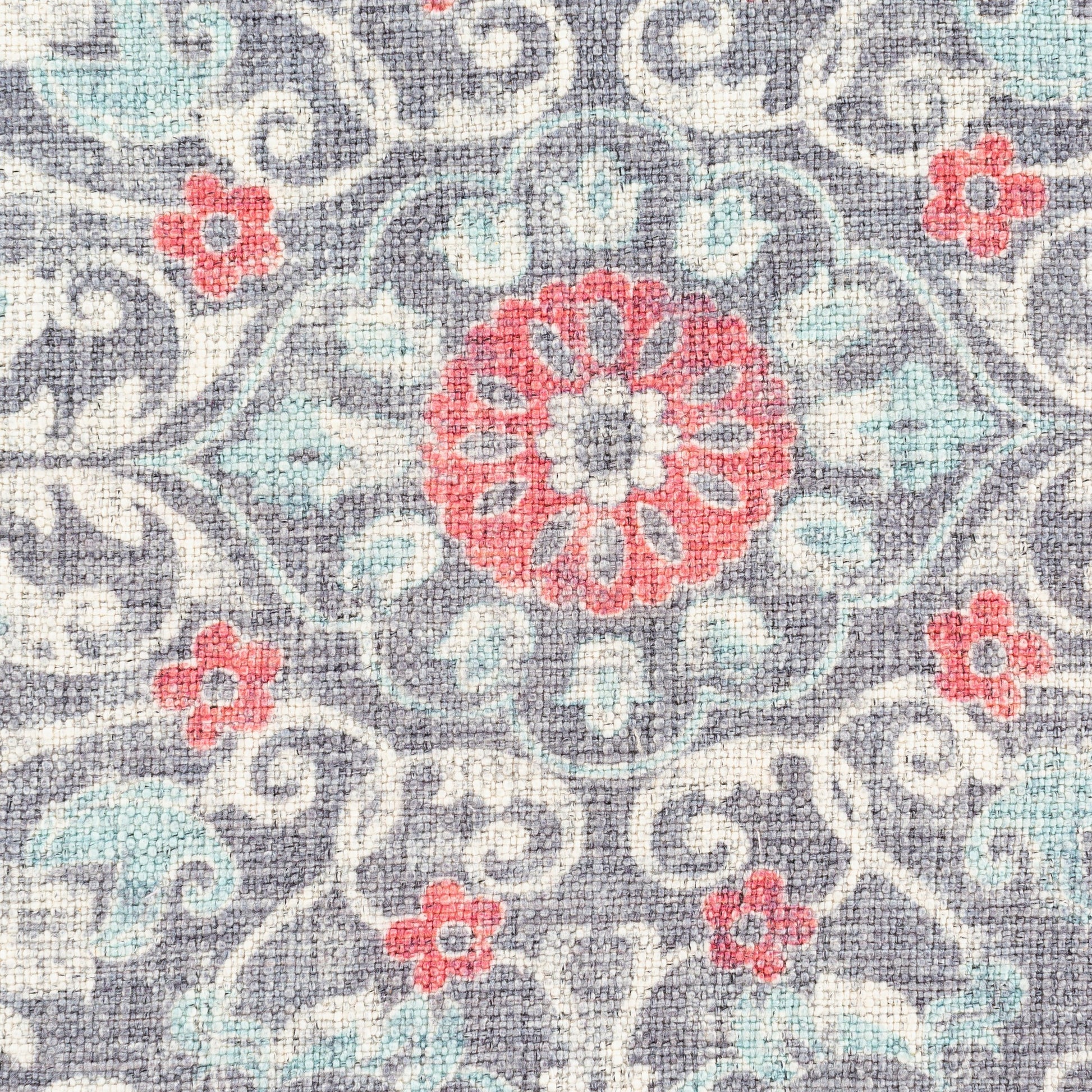 Mandana Pillow - 25695 by Surya in wheat, dusty pink. Made from 83% cotton, 9% polyester, 8% viscose, 100% cotton in a eclectic & global style.