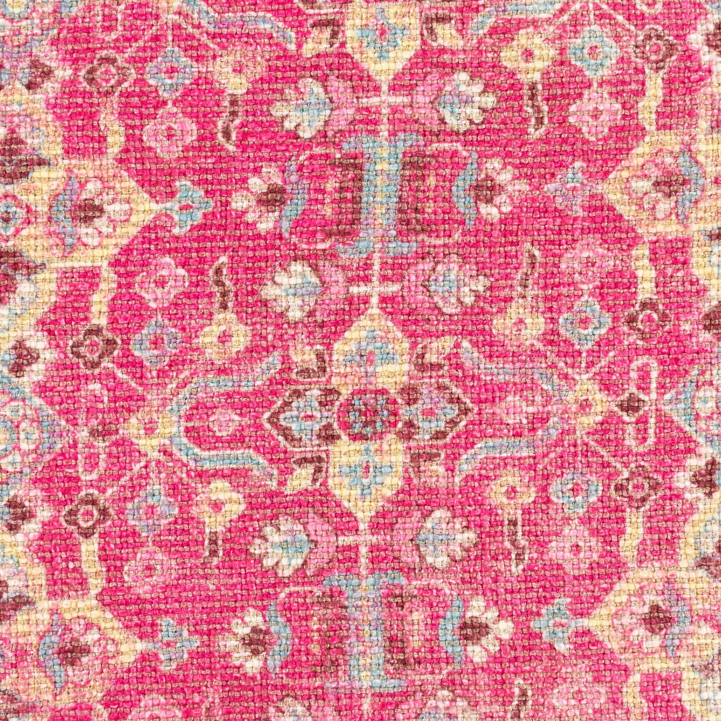 002 SI-1885968,SI-1885969 | Additional Silo | Mandana Pillow - 29633 by Livabliss in magenta, wheat. Made from 58% cotton, 36% polyester, 6% viscose, 100% cotton in a eclectic & global style.