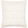 Cream, White / Down Feather / 18" x 18"
