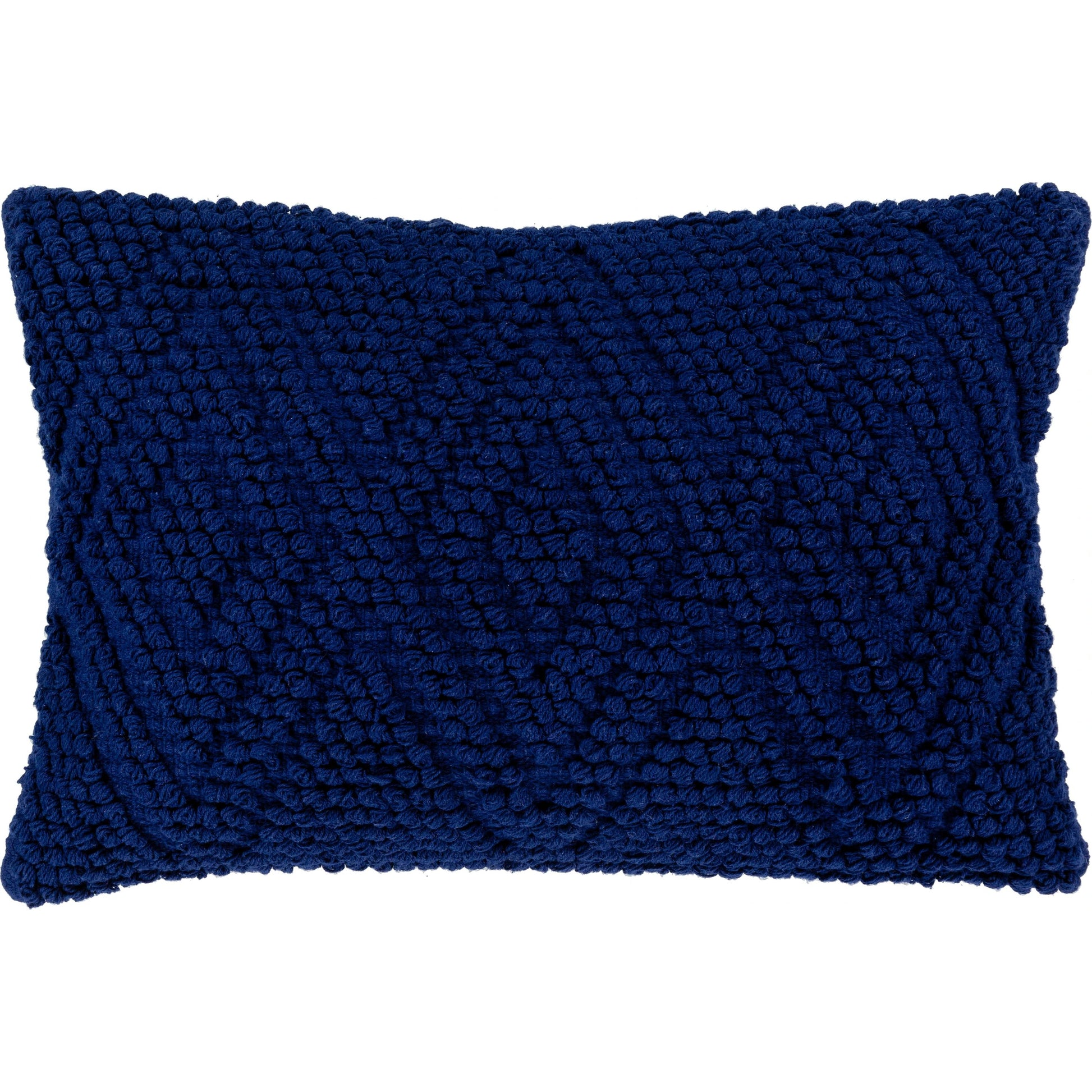 Merdo Pillow - 9810 by Livabliss in navy. Made from 100% cotton in a eclectic & global style.