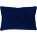 Merdo Pillow - 9810 by Livabliss in navy. Made from 100% cotton in a eclectic & global style.