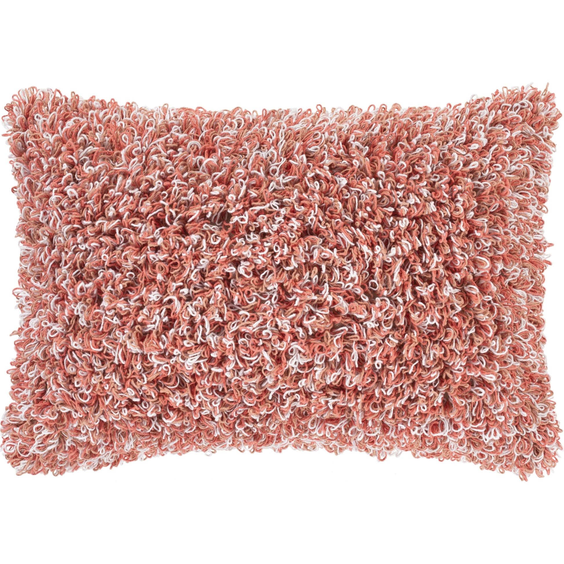 Merdo Pillow - 9576 by Surya in pink, dusty pink, white. Made from 100% cotton in a modern style.