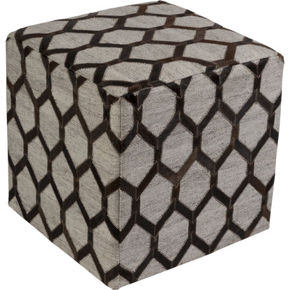Medora - 10010 by Surya in camel, medium gray, cream, light gray. Made from 60% viscose, 40% hair on hide in a modern style.