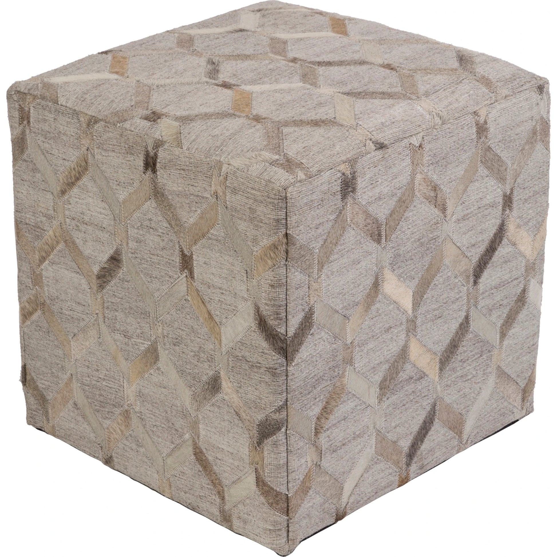 Medora - 10010 by Surya in gray, beige, light gray. Made from 60% viscose, 40% hair on hide in a modern style.