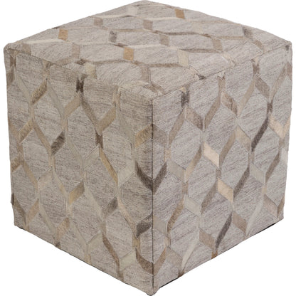 Medora - 10010 by Surya in gray, beige, light gray. Made from 60% viscose, 40% hair on hide in a modern style.