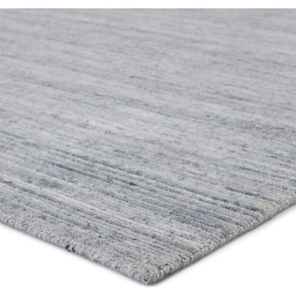 Madras MDS07 Rug by Jaipur Living in blue, gray. Made from 65% wool, 35% rayon made from bamboo in a unique style.