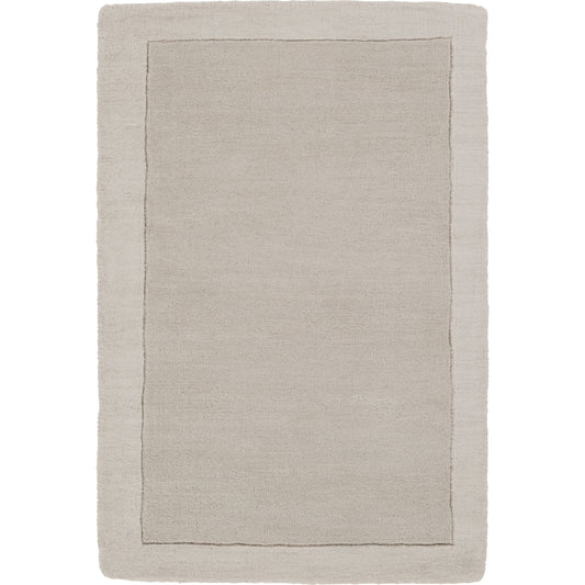 Madison Square Rug - 554 by Surya in light gray, off-white. Made from 100% wool in a unique style.