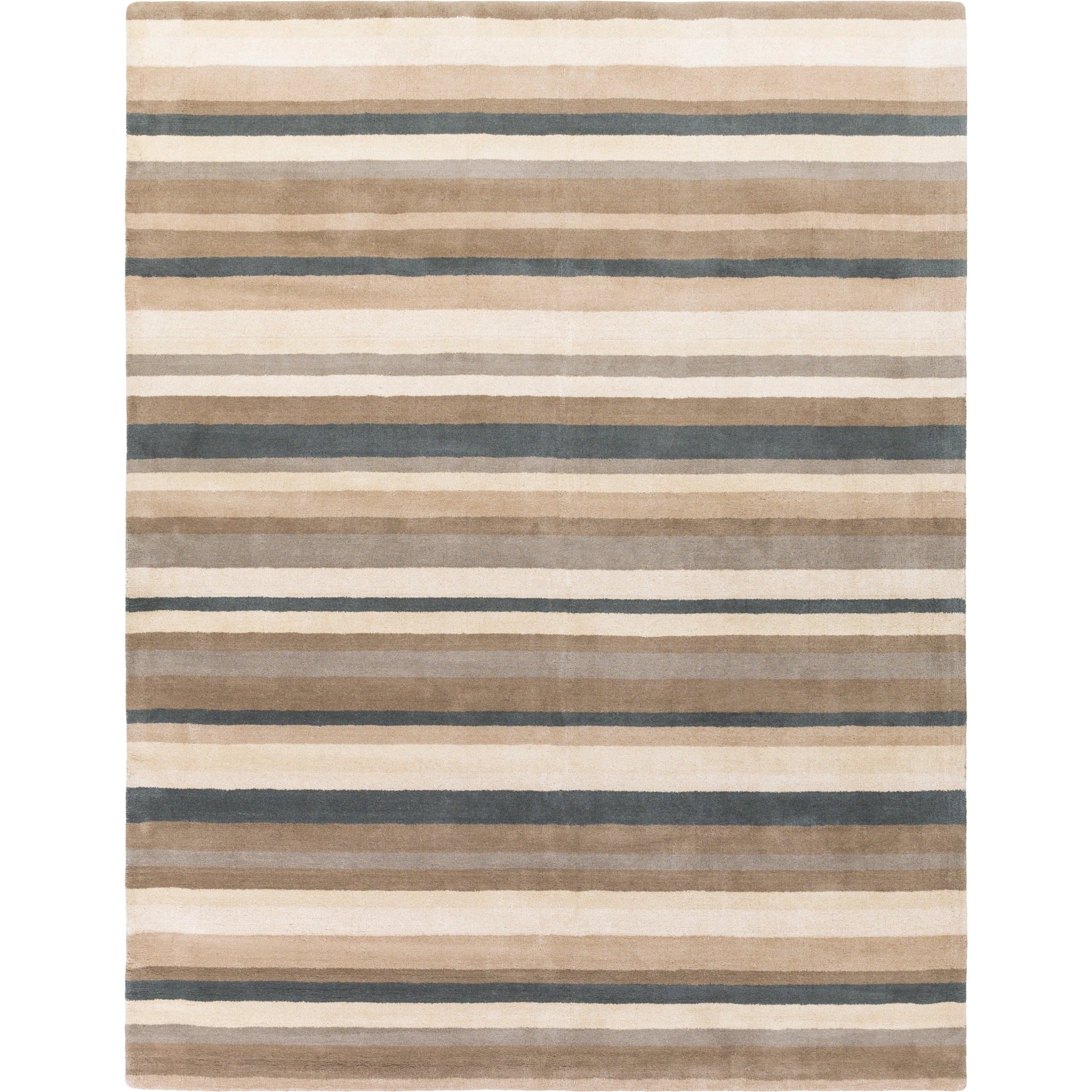 Madison Square Rug - 555 by Surya in mustard, ivory, medium gray. Made from 100% wool in a unique style.
