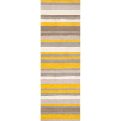 Madison Square Rug - 555 by Surya in citrine, parchment. Made from 100% wool in a unique style.