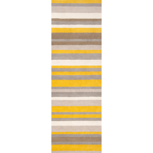 Madison Square Rug - 555 by Surya in citrine, parchment. Made from 100% wool in a unique style.