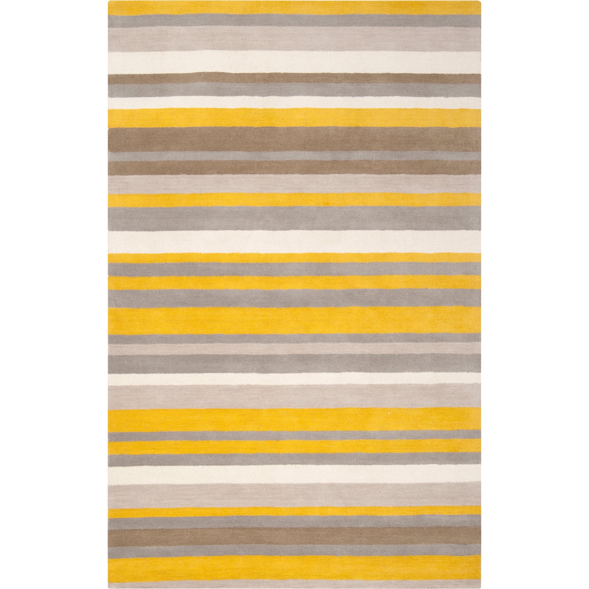 Madison Square Rug - 555 by Surya in citrine, parchment. Made from 100% wool in a unique style.