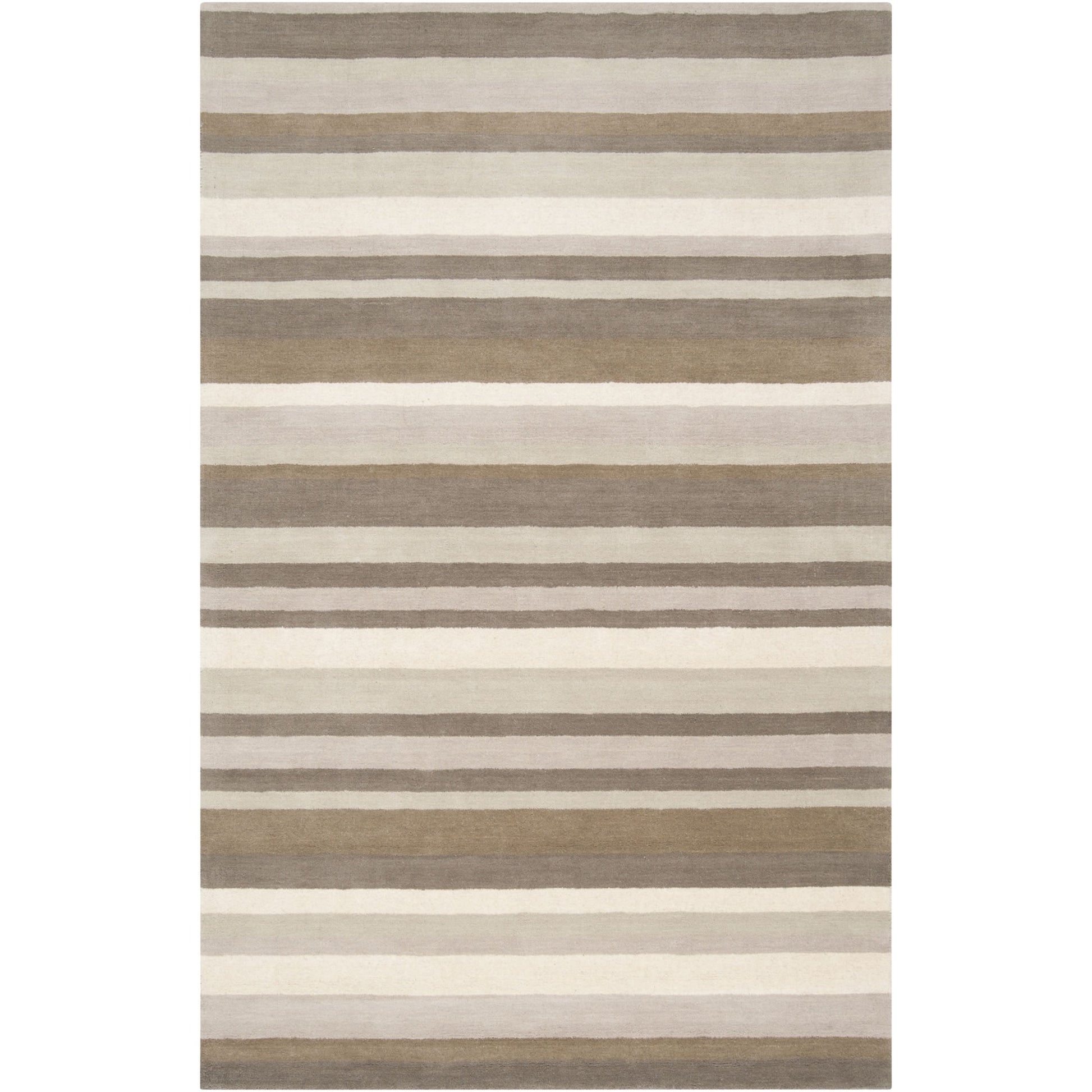 Madison Square Rug - 555 by Surya in mustard, ivory, medium gray. Made from 100% wool in a unique style.