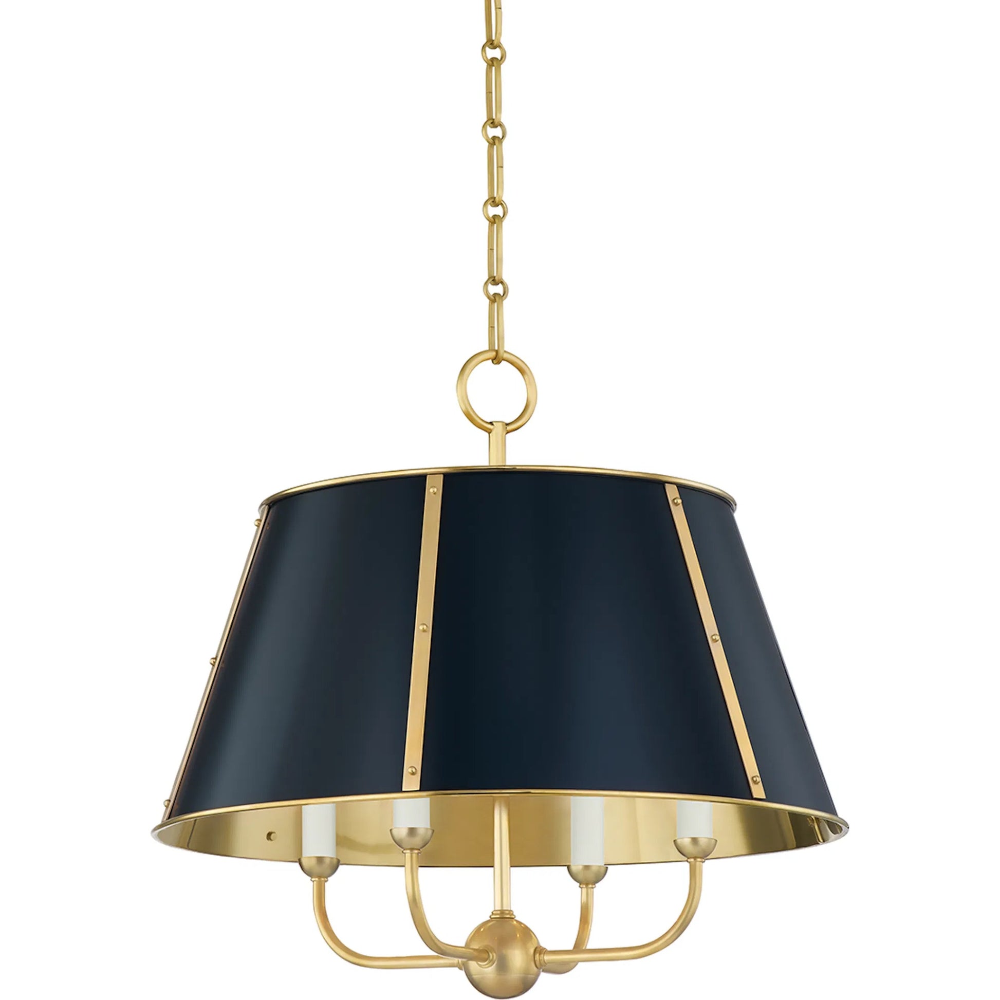 Cambridge Chandelier by Hudson Valley. Made from steel in a traditional style.