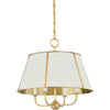 Aged Brass, Off White / 20.13" x 9.5", Aged Brass, Off White