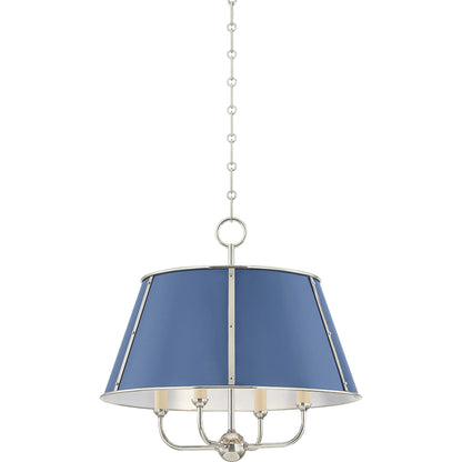Cambridge Chandelier by Hudson Valley. Made from steel in a traditional style.