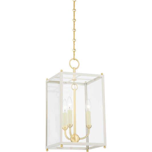 Chaselton 3 Light Lantern by Hudson Valley. Made from steel in a modern style.