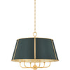 Aged Brass, Soft Studio Green / Large