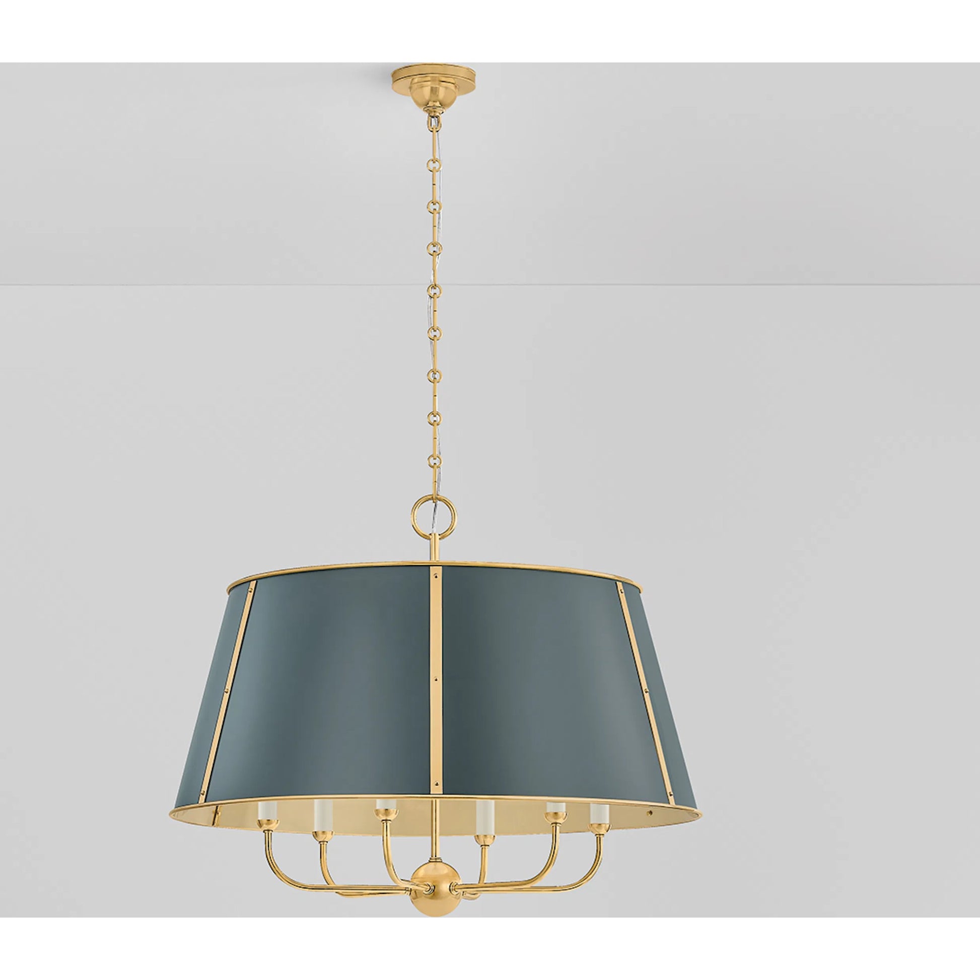 Cambridge Chandelier by Hudson Valley. Made from steel in a traditional style.