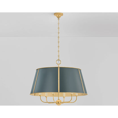 Cambridge Chandelier by Hudson Valley. Made from steel in a traditional style.