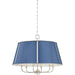 Cambridge Chandelier by Hudson Valley. Made from steel in a traditional style.
