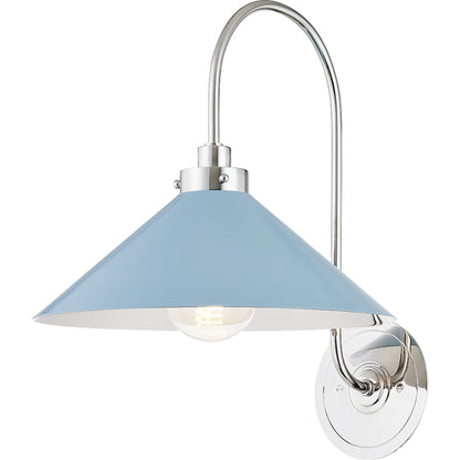 Clivedon Sconce by Hudson Valley. Made from brass in a modern style.