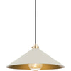 Aged Brass, Off White / Medium