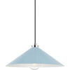 Polished Nickel, Blue Bird / Medium