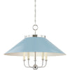 Polished Nickel, Blue Bird