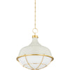 Off White, Aged Brass