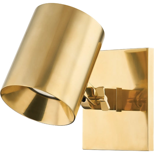 Highgrove Sconce by Hudson Valley. Made from brass in a modern style.