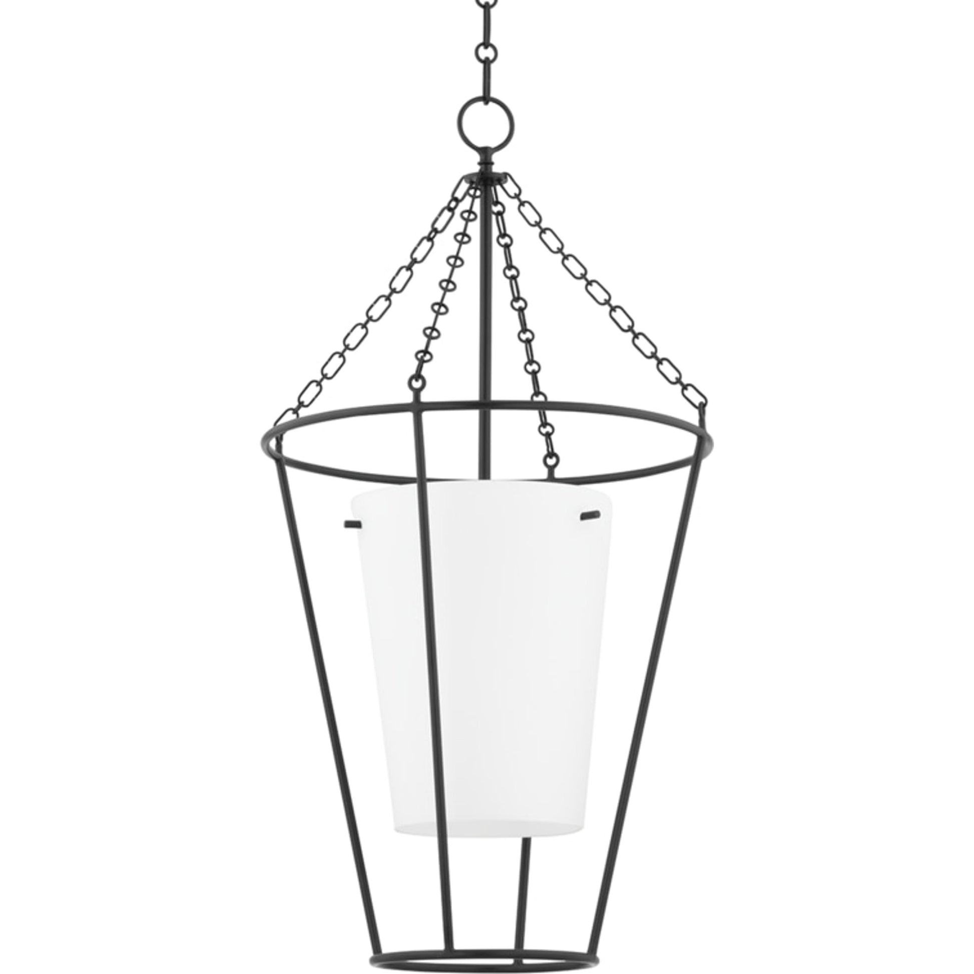 Worchester Chandelier by Hudson Valley in aged iron. Made from steel in a modern style.