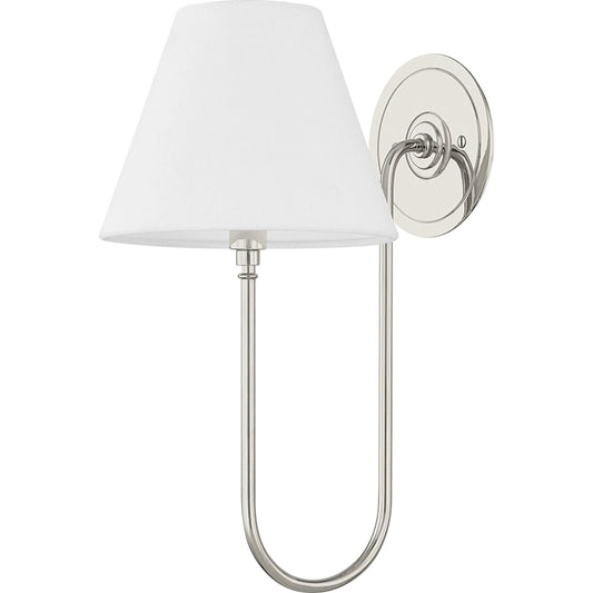 Hawthorne Wall Sconce by Hudson Valley. Made from brass in a unique style.