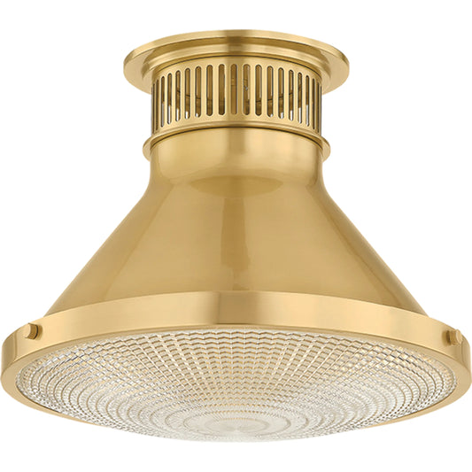 Highclere Flush Mount by Hudson Valley. Made from iron in a unique style.