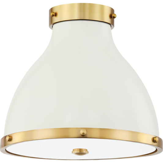 No. 3 Flush Mount by Hudson Valley. Made from steel in a transitional style.