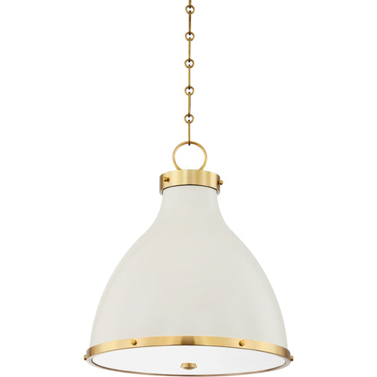 No. 3 Pendant by Hudson Valley. Made from steel in a transitional style.