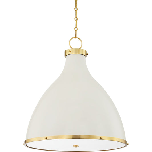 No. 3 Pendant by Hudson Valley. Made from steel in a transitional style.