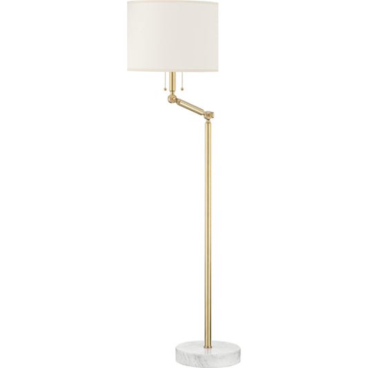 Essex Floor Lamp by Hudson Valley. Made from steel in a transitional style.