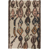 Beige, Brown, Blue, Dusty Pink, Mauve, Light Green / 2'6" x 8'