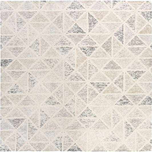 Melody Rug by Surya in black, charcoal, light gray. Made from 100% wool in a unique style.
